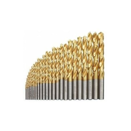 Holex Jobber drill set HSS No. 114360 as refill set, TiN, Type: 1-13 115265 1-13